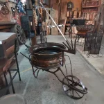 Brasero Llanta Modelo Carretilla - Imagen 2