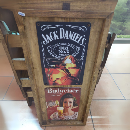 Cuadro Jack Daniel’s y Budweiser