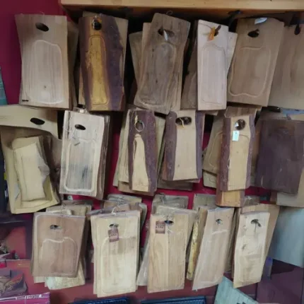 Tablas de roble para carne