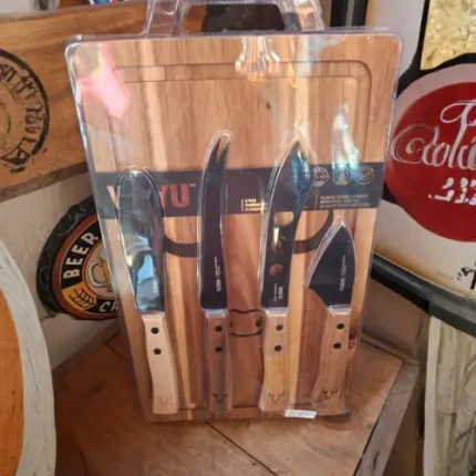 Set de cocktail de 4 piezas marca Wayú